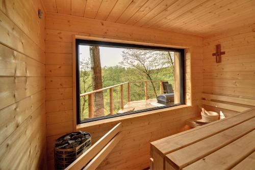 ساونا, Riverside Cabin in Doudleby
