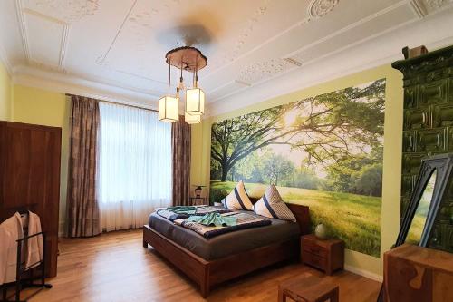 Luxus Ferienwohnung mit hochwertiger Ausstattung Wintergarten 4.6km von Lakoma entfernt