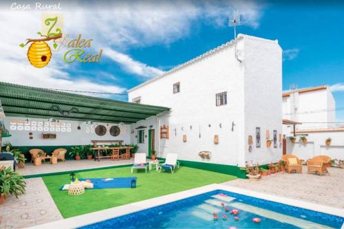 Villa Zalea Real -SUPER ideal Grupos, Piscina ! gîte à louer Sierra de Gibralgalia