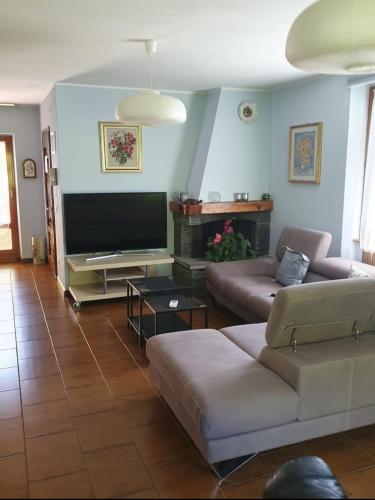 La casa rosa in Sernio