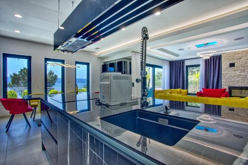 Seaview Villa Marija with Pool, Jacuzzi, Sauna