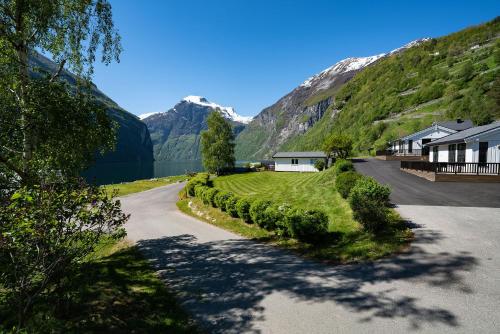 grădină, Geirangerfjorden Feriesenter in Geiranger