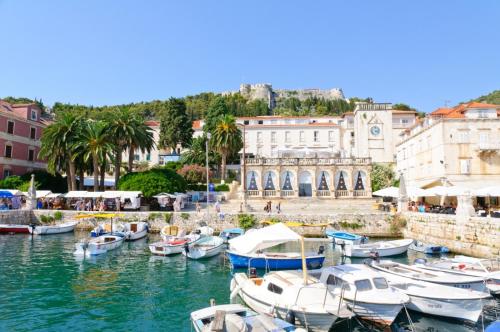 Room in Hvar town with sea view, terrace, air conditioning, Wi-Fi (3666-3), Hvar (Foto 8)