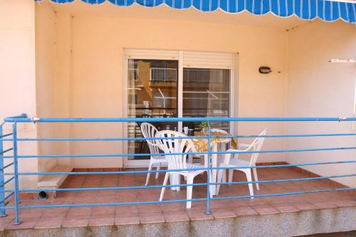 Erkély/terasz, Apartamento Eucaliptus B - Delta del Ebro in Amposta