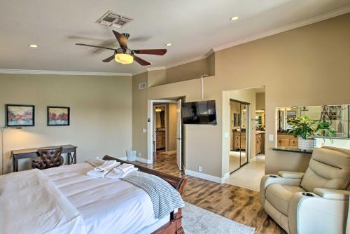 Luxe Lakefront Pool Deck Gazebo and Massage Chair - image 14