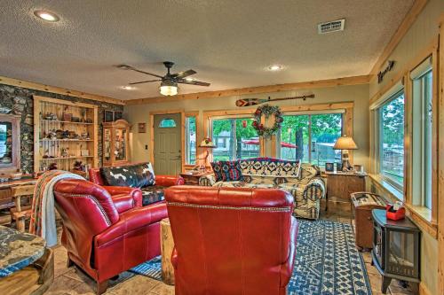 Lakefront Ketchum Cove Cabin with 1 Acre and Dock - image 2