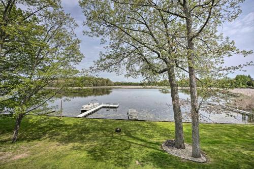 Pet-Friendly Grass Lake Retreat with Game Room!