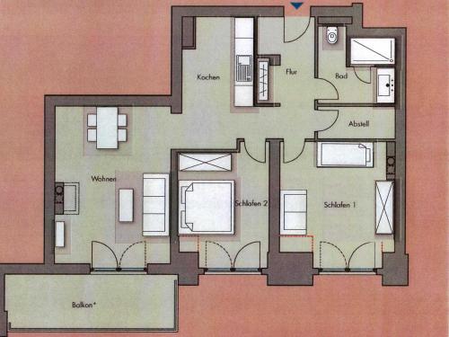 Logierhaus Friedrich WE 19 - "Weststrand"