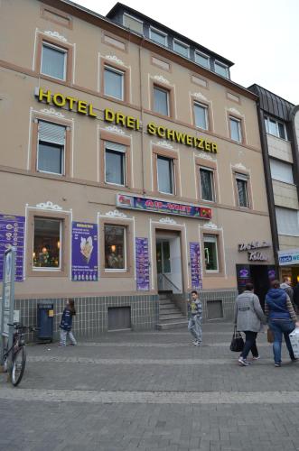 Exterior view, Hotel Drei Schweizer in Neuwied