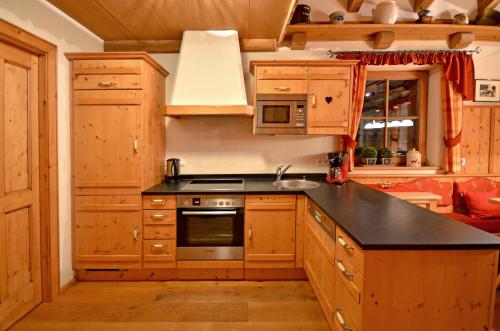 Konyha, Chalet Berghof in Griessenkar
