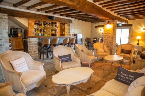 bar/salon, Le Moulin d'Hauterive in Saint-Gervais-en-Valliere