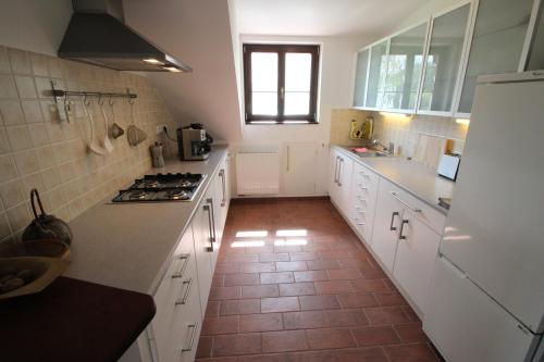 مطبخ, Luxury Apartment in Sumava Mountains in Trebon City Center
