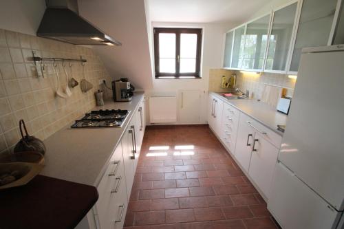 Kitchen, Luxury Apartment in Sumava Mountains in Trebon