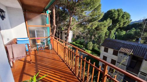 Балкон, Retiro Chic Frente al Lago - A 1 Hora de Madrid, Pantano de San Juan in Лєганес