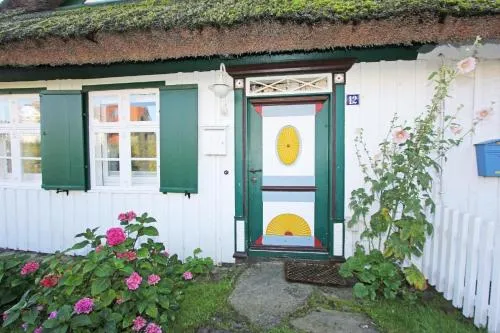 Altes Kapitänshaus in Prerow, Deutschland
