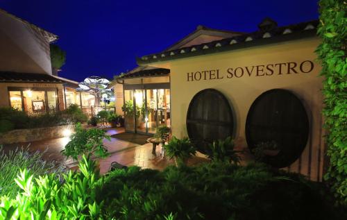 Entrada, Hotel Sovestro in São Gimignano