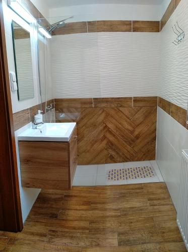 Fürdőszoba, Apartmány Kukaččí hnízdo (Apartmany Kukacci hnizdo) in Horomerice