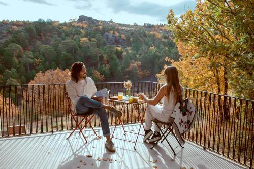 Erkély/terasz, Apartamentos Cubicos in Bronchales