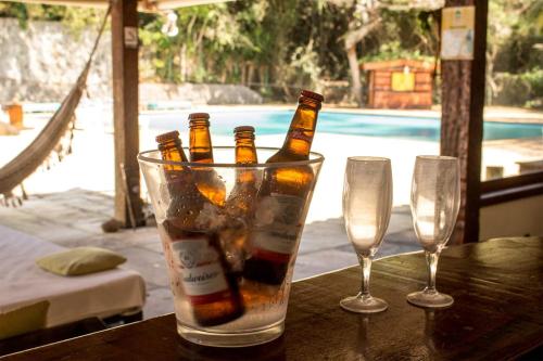 바/라운지, The Eco Palace Hostel in 알토 드 부지오 (레지덴셜 지역)