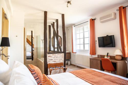 1 double bed