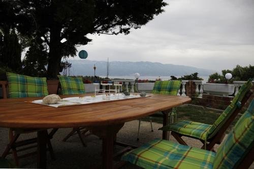 Apartment in Lopar with sea view, balcony, air conditioning, WiFi (4855-3)