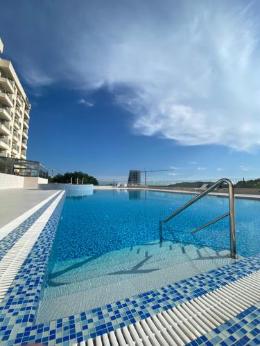 Comfort studio with sea view and swimming pool, Bečići (foto 7)