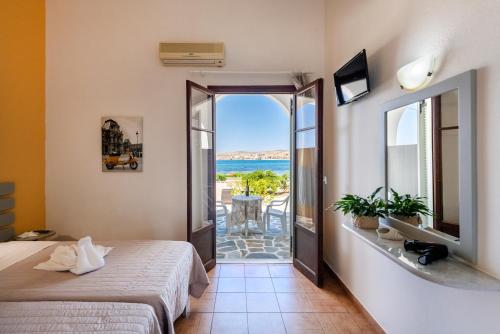 Camera doppia o twin, piano terra, vista sul mare
