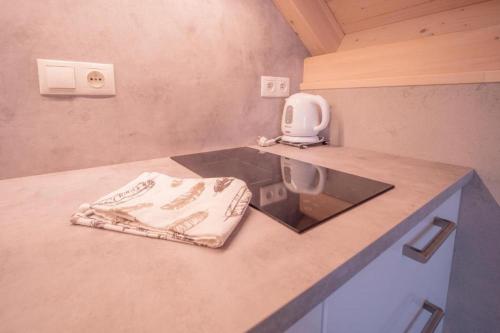 Konyha, Apartmány Bílá Nisa (Apartmany Bila Nisa) in Bedrichov U Jablonce Nad Nisou