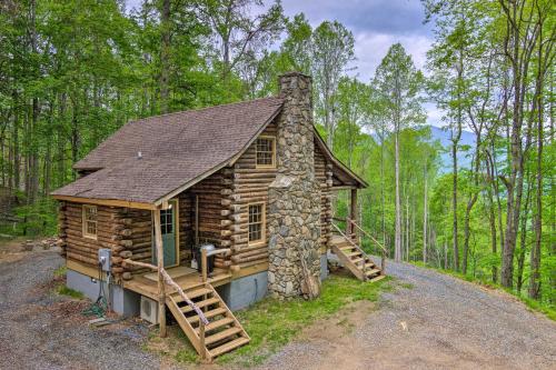 Secluded Cabin with Porch on 39 Acres Ski and Hike in Swiss, USA