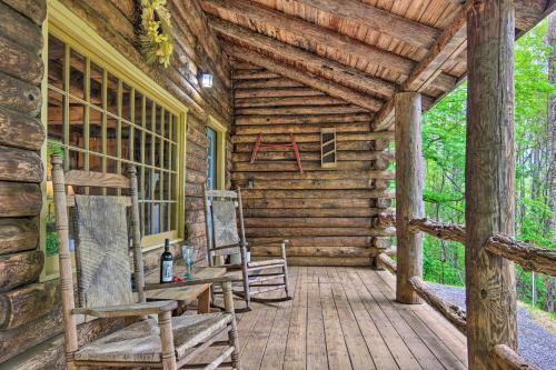 Secluded Cabin with Porch on 39 Acres Ski and Hike in Swiss, USA