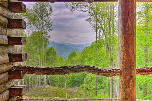 Secluded Cabin with Porch on 39 Acres Ski and Hike in Swiss, USA