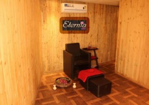 Reception area of Eternia Spa at Westend Hotel Matheran