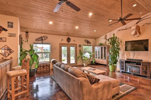 Stunning Home with Fire Pit, 11 Mi to Mt Yale! in Buena Vista, USA