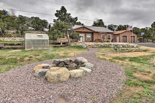 Stunning Home with Fire Pit, 11 Mi to Mt Yale!