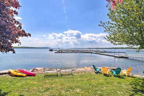 Lake Champlain Home with Decks, Kayaks and Fire Pit!