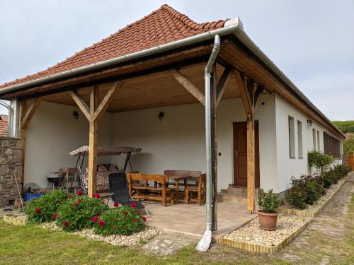 Balkons/terase, Rozsakert Vendeghaz in Szomolya