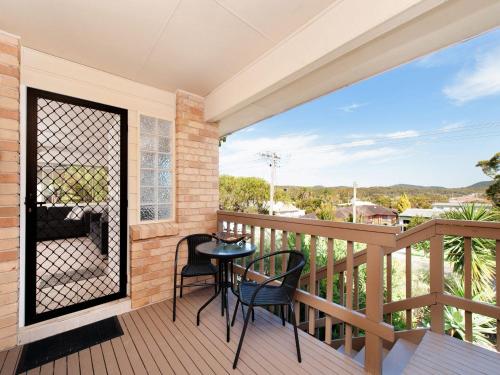Balcony/terrace, Fingal Escape 28 Bent St in Fingal Bay
