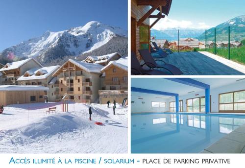 LES ORRES 1800 Appartement 4 p JACUZZI balnéo privé Vue piste piscine résidence LES ORRES 1800 Appartement 4 p JACUZZI balnéo privé Vue piste piscine résidence