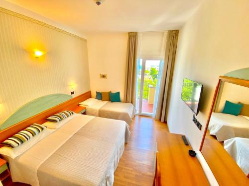 Dreibettzimmer, balkon