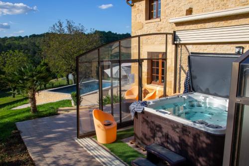 Aux Bories de Marquay, B&B avec piscine et SPA près de Sarlat - Accommodation - Marquay