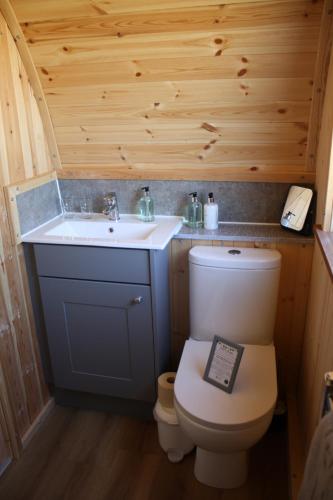 Bathroom, Braeview Glamping in Coldingham