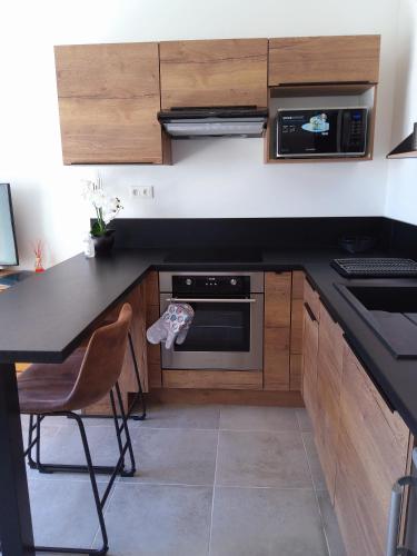 virtuve, Romytt Suite in Saint-Quentin-la-Poterie