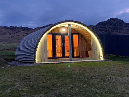 Viesnīcas āriene, Volcano Cabins in Kilchoan