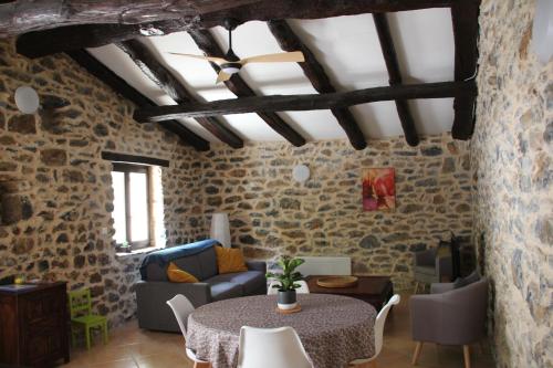 Viesnīcas āriene, Maison de charme 3 étoiles dans les Cévennes avec terrasse et piscine privée (Maison de charme 3 etoiles dans les Cevennes avec terrasse et piscine privee) in Cros