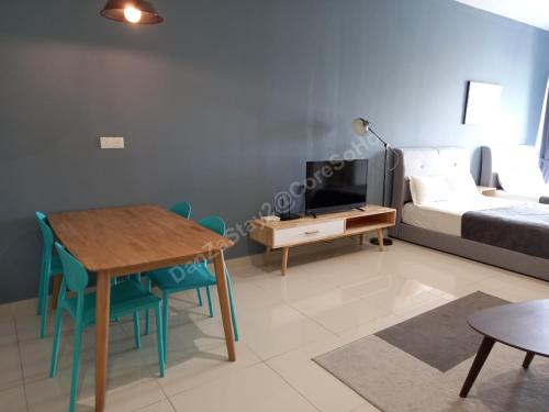 42平方米開放式公寓 (登吉爾) - 有1間私人浴室 DanzaStay2@CoreSoHo - nearby KLIA