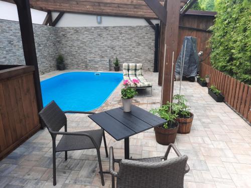 Swimming pool, Rodinny pension U Soudku in Harrachov
