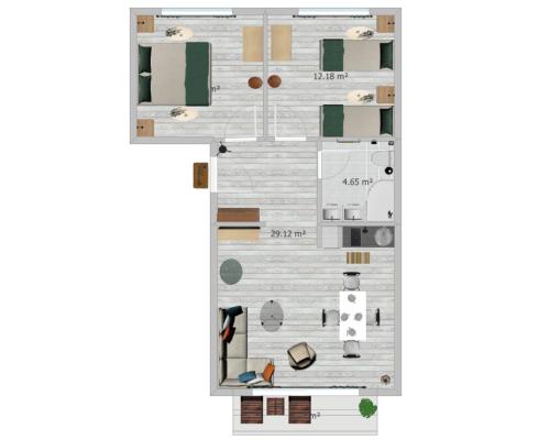 Two-Bedroom Apartment