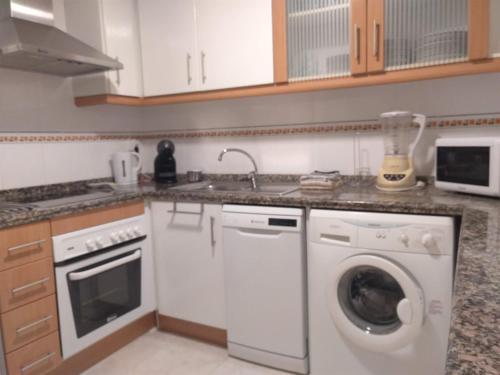 مطبخ, Ground floor Apartment close to Arenal Javea - 4 pers in Bahia de Javea