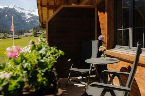 Bodehüttli in Adelboden, Schweiz
