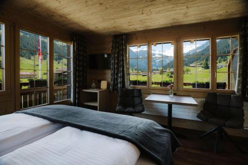 Bodehüttli in Adelboden, Schweiz